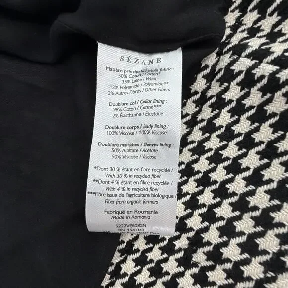 SEZANE Erwann Jacket in Houndstooth S - Picture 10 of 15